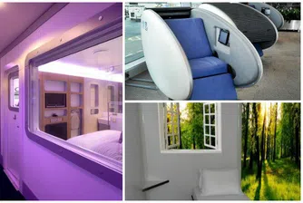 Как спим на летището