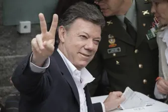 Колумбия отново избра Сантос за президент
