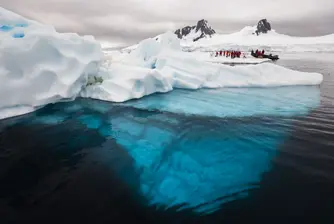 Арктическата полярна шапка с 50% по-голяма от 2012 г.