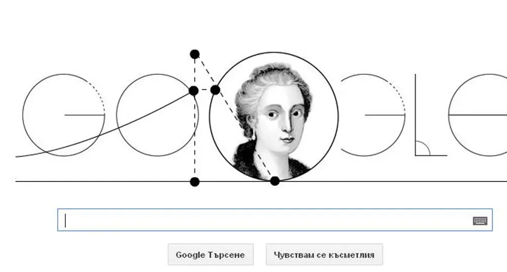 296 г. от рождението на Мария Анези отбелязва Google