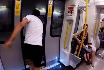 Да надбягаш метрото (видео)
