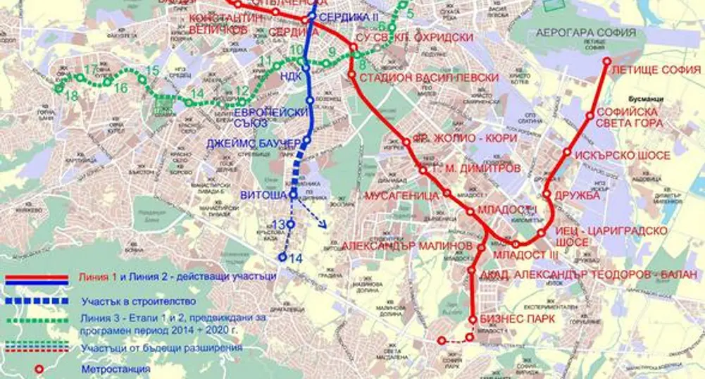 Откриват новата станция на метрото след 48 часа