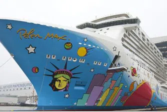 Най-новият огромен круизен кораб