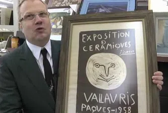 Плакат, купен за 14 долара, може да се окаже оригинал на Пикасо