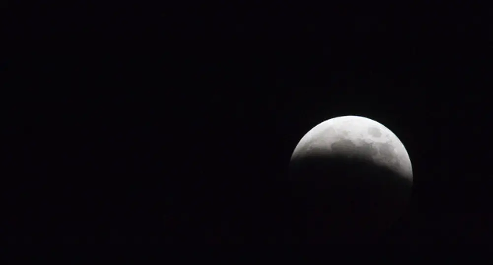 Пълно лунно затъмнение днес