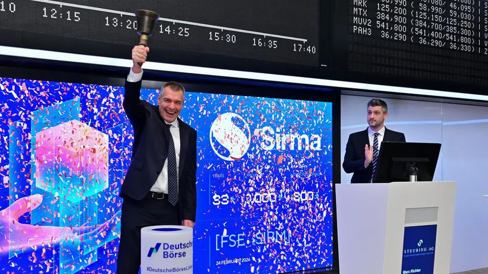Сирма Груп удари камбаната на Франкфуртската фондова борса