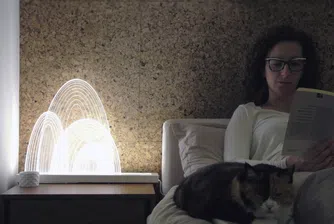 Лампа, която е не само красива, но и пречиства въздуха