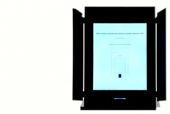 Жена гласува и след това изяде разписката от машината
