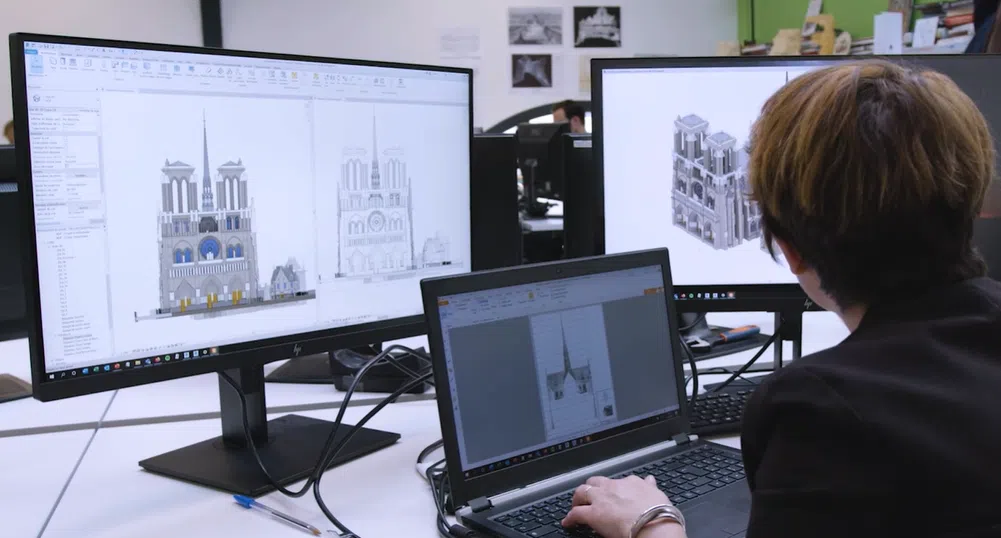 Сложен дигитален модел има ключова роля в реставрацията на Нотр Дам