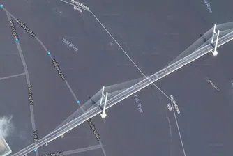 Китай построи скъп мост, който свършва в нищото в Северна Корея