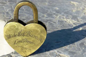 Парижанин намерил любовен катинар на семейство Обама