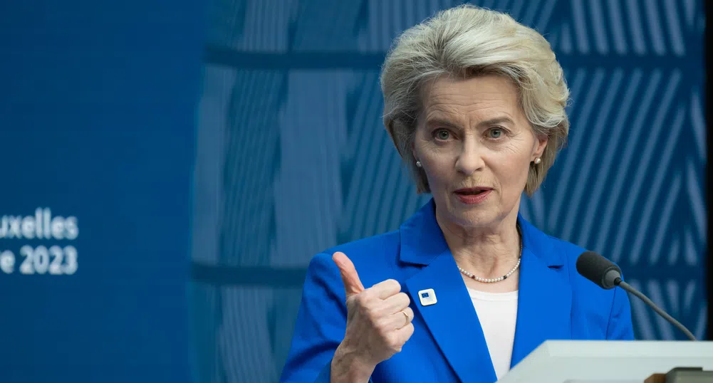 Фон дер Лайен: Това е исторически момент за България и Румъния