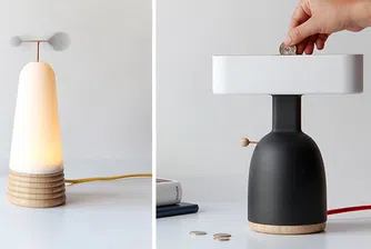 Тези лампи работят, само ако им осигурите пари или вятър