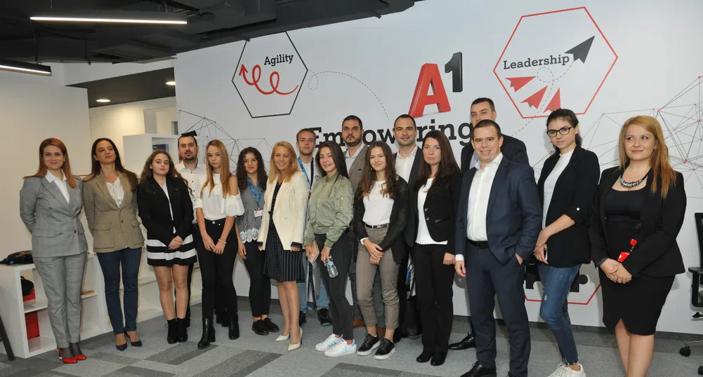 А1 се включи в инициативата „Мениджър за един ден”