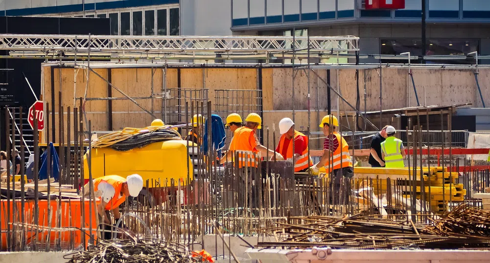 Строителната продукция се увеличава с 4.3% за година