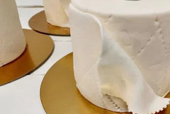 Пекарна спаси бизнеса си с торта във формата на тоалетна хартия