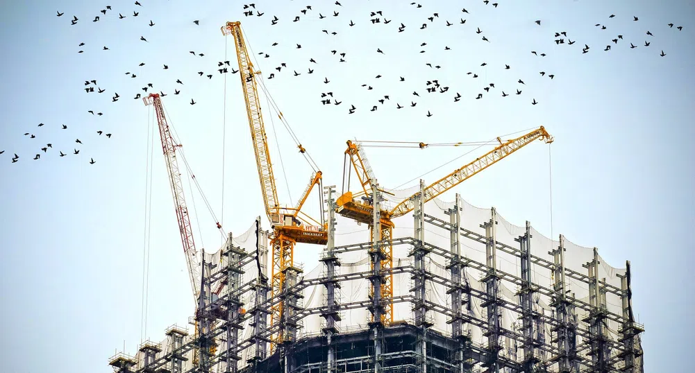 Строителната продукция намалява с 0.4% през ноември