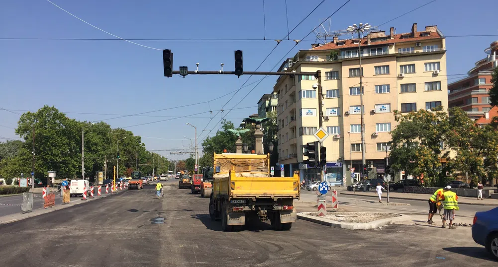 В неделя пускат движението в северното платно на Цариградско