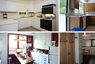 Пълно преобразяване на кухнята. 13 успешни примера