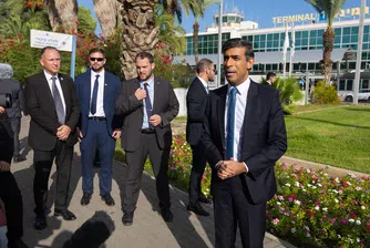 „Искаме вие да спечелите“, заяви Риши Сунак в Израел