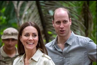 Кейт и Уилям пестят от бавачки