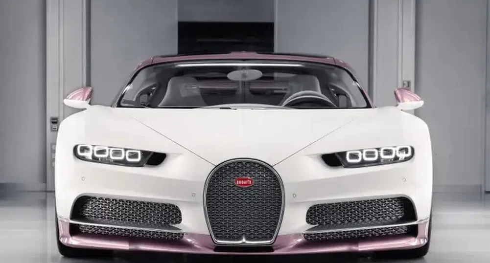 Някой купи на жена си розово Bugatti за 3.2 млн. долара