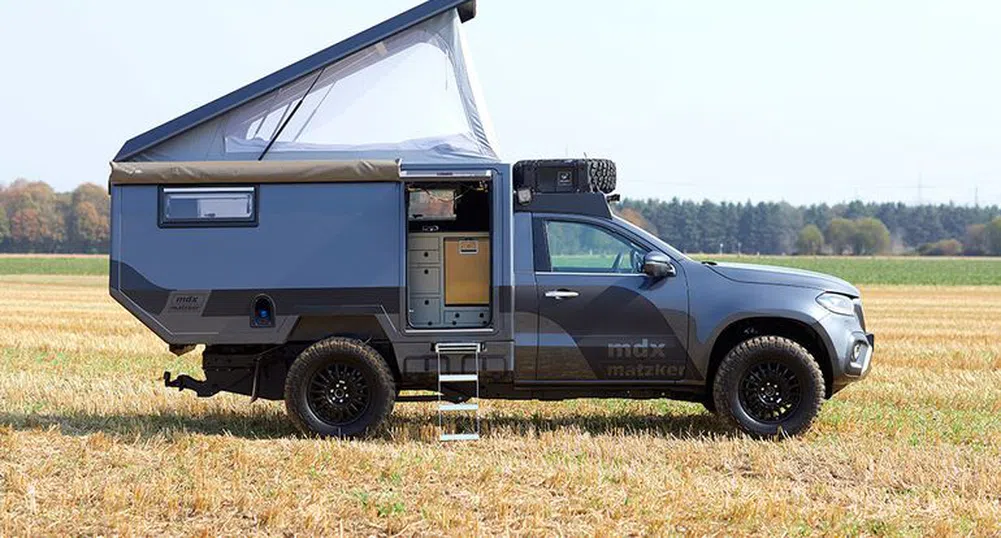 Кемпер от пикап Mercedes-Benz X-Class