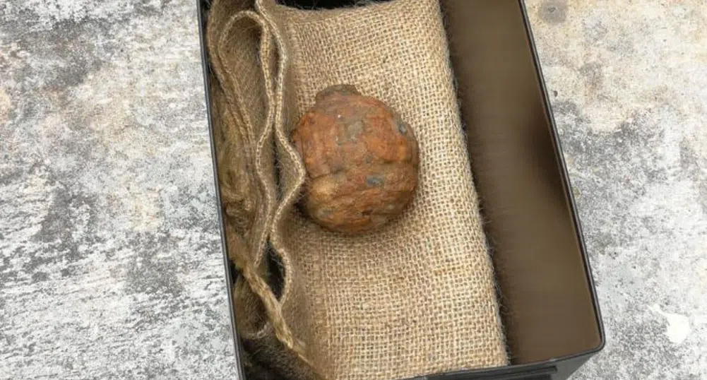 Граната от Първата световна война бе намерена в чувал с картофи