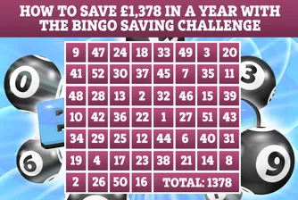 Предизвикателството за спестяване „Бинго“