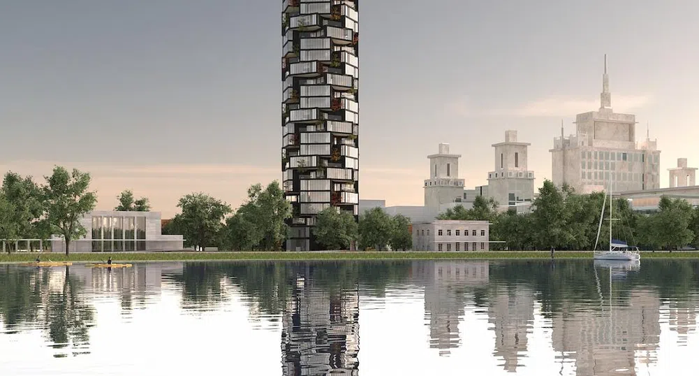 Строят най-високата жилищна сграда в Румъния