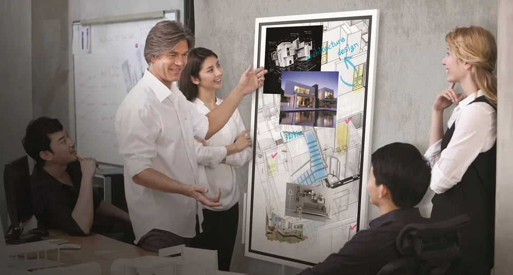 Работно място на бъдещето, или какво е дигитален флипчарт дисплей