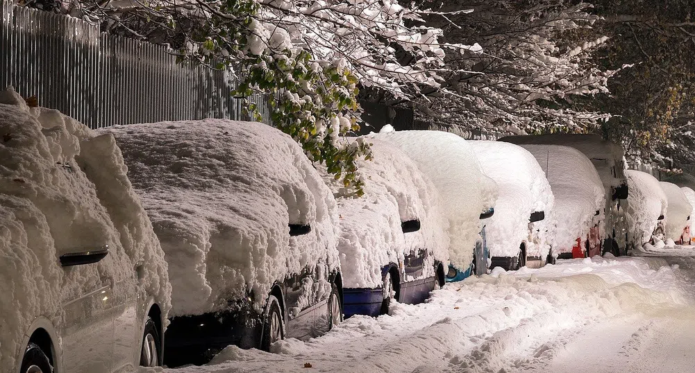 До 50 см сняг в Ню Йорк (снимки)