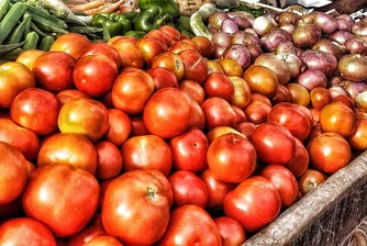 Слаб спад в цените на хранителните стоки на едро