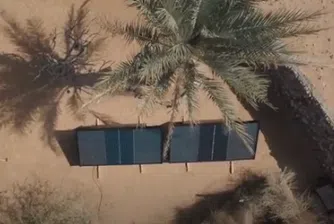 В Дубай ще бутилират вода от пустинен въздух