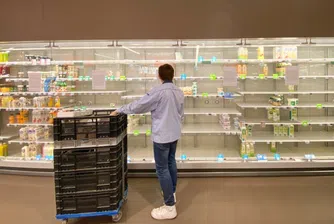 От чай до кетчуп: Рафтовете са все по-празни заради криза с доставките