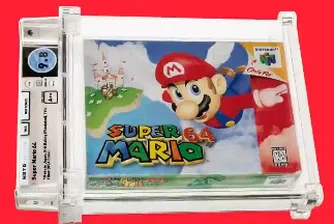 Копие на Super Mario 64 стана най-скъпата игра, продавана някога на търг