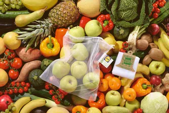 Зелена алтернатива на найлоновите торбички за плодове и зеленчуци в Lidl