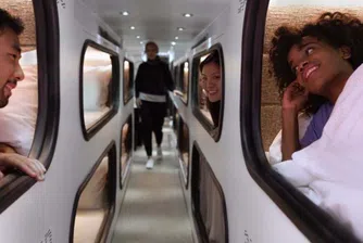 В този автобус можете да спите като бебе