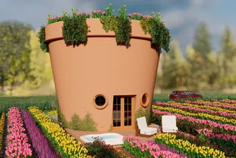 Охлюв, авокадо, кашпа: Airbnb инвестира 10 млн. долара в 100 странни сгради