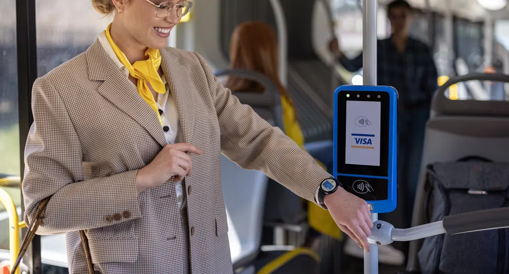 Удобство и сигурност с Visa в градския транспорт на София