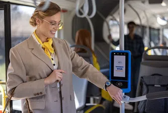 Удобство и сигурност с Visa в градския транспорт на София