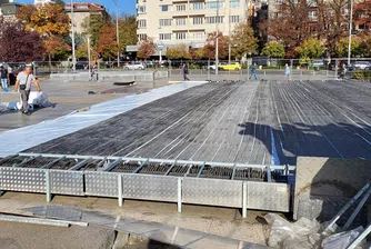 Започна изграждането на ледения парк в столицата