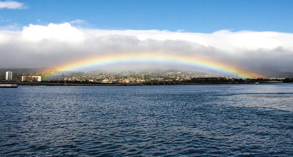 Коя е световната столица на дъгите?