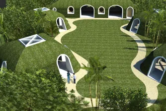 Тази къща за хобити ще е готова за 3 дни