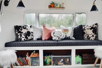 Къща на колела, направена с мерак