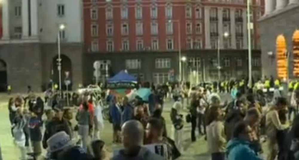 58-а вечер на протести в София