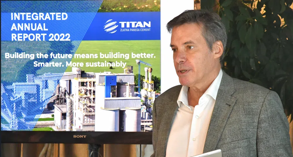 ТИТАН България намалява въглеродните си емисии с 3% на годишна база