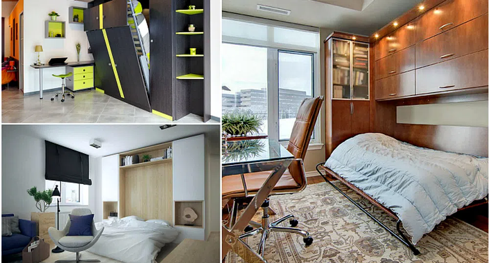 18 интериорни решения с падащо легло