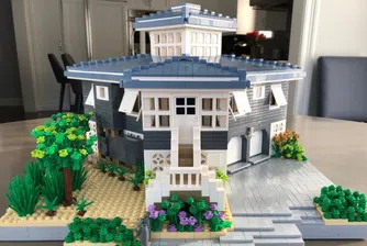 Искате ли реплика на вашия дом, създадена от Lego?