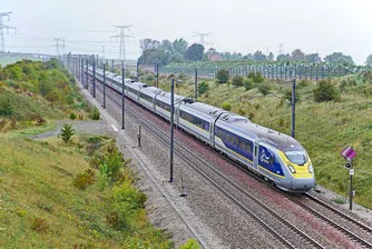 Почти тройно увеличение на пътническия трафик под Ламанша през юли